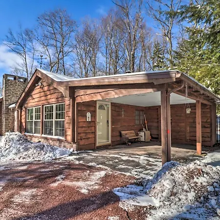 Rustic Lake Harmony Home With Fire Pit And Hot Tub! Exterior photo